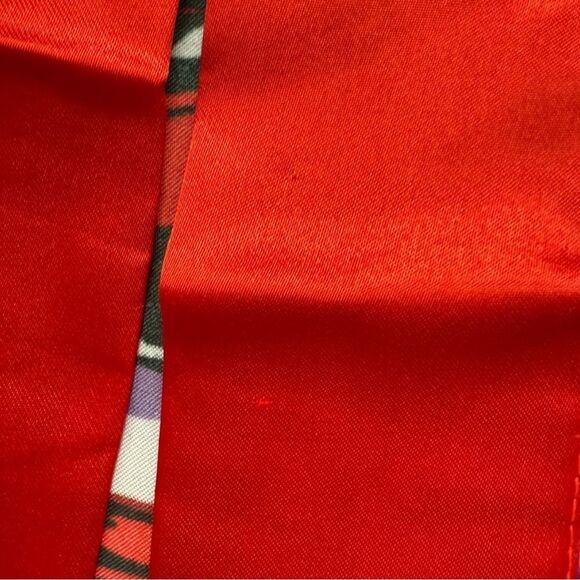 Red Floral Kimono Set Midnight Velvet Joseline Robe and Gown Women’s Size Large - Picture 12 of 12